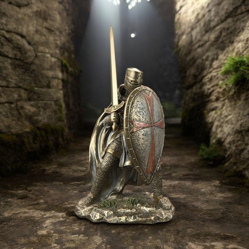 Kreuzritter skulptur figur - kreuzritter-skulptur,