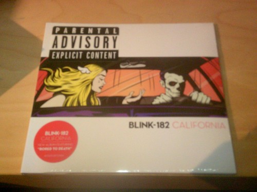 Blink 182 california cd - california,