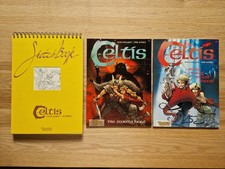 Celtis sketchbook signiert - signiert, +