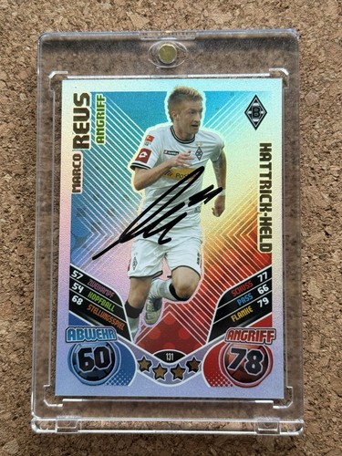 Marco reus signed - signed, topps