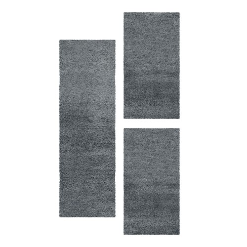 Weiche hochflor bettumrandung - hochflor,