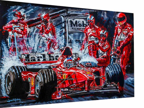 Leinwand michael schumacher - schumacher, f1