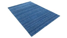 Gabbeh Teppich Blau 100% Wolle