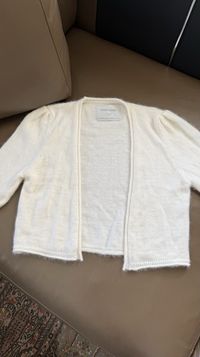 Strickjacke angora bolero - angora,