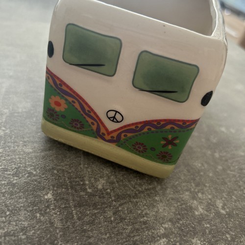 Volkswagen bus flower planter - volkswagen,
