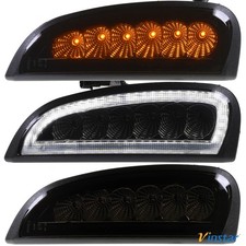 LED TAGFAHRLICHT BLINKER SMOKE