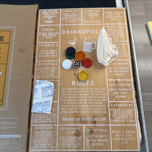 Drinkopoly the challenges - drinkopoly:,