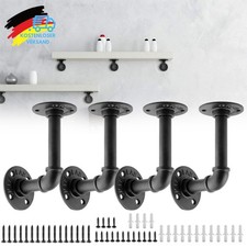 4tlg Rohr Regalhalterung Retro