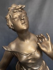 Antike statue regule vergoldet - statue,
