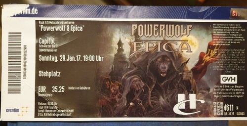 Powerwolf epica beyond the - powerwolf/epica/beyond,