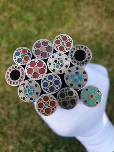 10mm edelstahl mosaik - Ø,