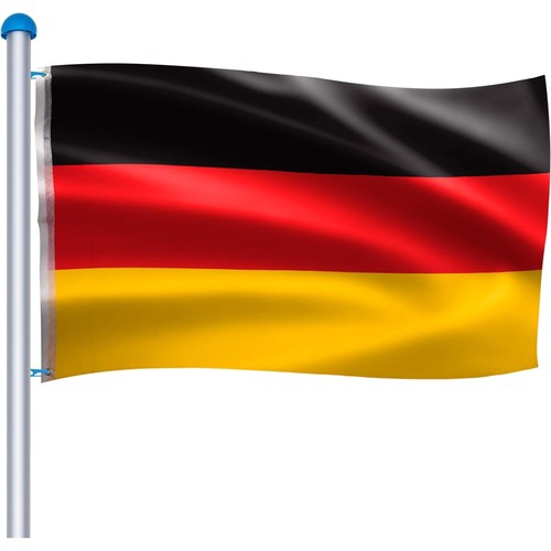 Fahnenmast aluminium mit - aluminium,