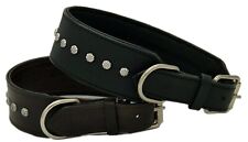 Hundehalsband Leder Breit