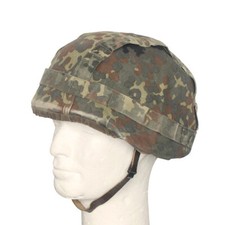 Original Bundeswehr Helmüberzug BW Stahlhelm Gefechtshelm Helm Flecktarn Gr55-64
