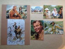 Winnetou Karl May Autogramme Lex Barker Pierre Brice Mario Adorf Ralf Wolter MV