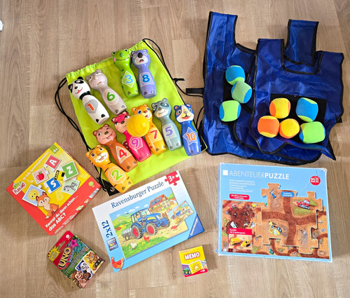 Spielepaket für kinder 4 - ab, 3-4