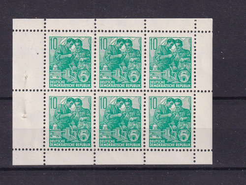 Ddr mnh blatt 8 from - **,