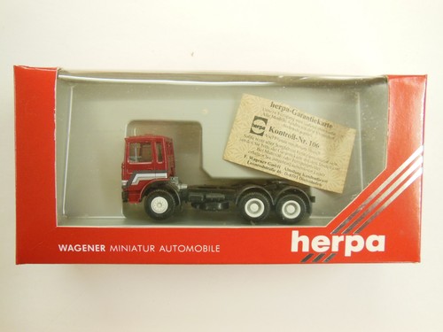 Herpa man 3achser zugmaschine - herpa,