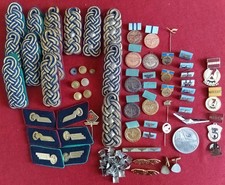 Reichsbahn Schulterstücke Kragenspiegel Knöpfe Abzeichen Ehrungen 1954 s. Fotos