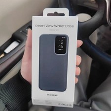 Official Original Samsung S23U S23 S23+Smart View Cover Mirror Flip Leather*Case