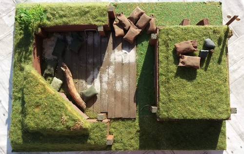 Modellhaus befehlsstand - modellhaus,