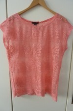 Shirt Amisu T-Shirt Lachs Rosa