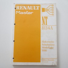 Werkstatthandbuch Renault Master II Elektrische Schaltpläne Modelljahr 1998