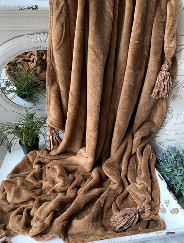 Kuscheldecke niko cognac - kuscheldecke,