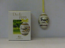 Hutschenreuther Porzellan Ei 1999 ca. 6 cm mit OVP