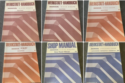 Werkstatthandbuch honda - 6x,