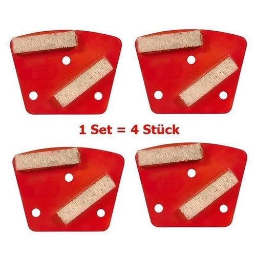 Diamant segmentplatte set - segmentplatte, 4