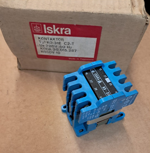 Neu iskra 31e kontaktor - iskra, k0-31e