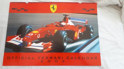 Ferrari kalender 2003 - kalender,