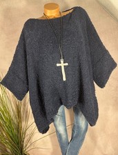 Oversized Pullover flauschig