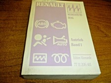RENAULT WERKSTATTHANDBUCH Memento 99 Diagnose  Band 1 Antrieb  Original