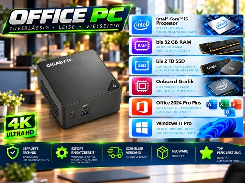 Office ghz bis 32gb - office-pc,