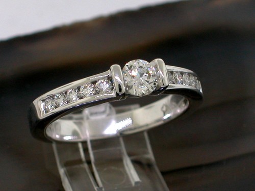 Brillant band ring 585 - band,