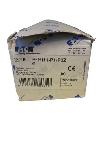 Eaton hi11 p3z - 5x, hi11-p1/p3z