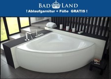 Eckbadewanne  Acryl   130 x