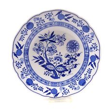 Hutschenreuther Zwiebelmuster blau Suppenteller Coupeteller Dm 23 cm Porzellan