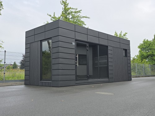 Modern tiny house büro - house, |