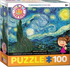 Puzzle van gogh starry - starry, night