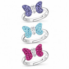 Kinder ring schmetterling 925 - ring,