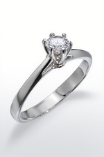 Ring with a 0.17 carat