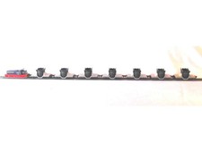 TRIX Express Industrielok 2258 mit Ganzzug 7 x Jünkerath 3471 Roheisenwagen