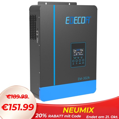 Edecoa hybrid inverter 24v - edecoa,