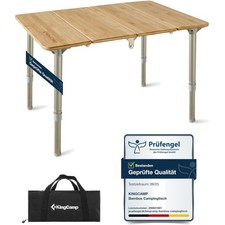 Campingtisch Bambus Klapptisch