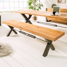 Massive Sitzbank THOR 180cm