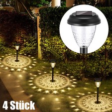 4er Set Modern Solarleuchten