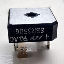 SBR3506 - 35A 600 V, 3-phasiger Brückengleichrichter, HY Electronic Corp, 5-polig SBR